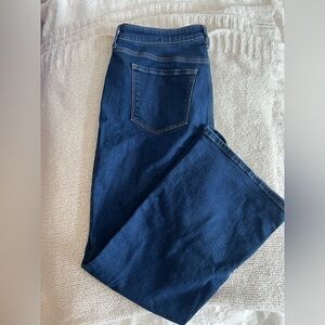 Old Navy Dark Wash High Rise Flair Jeans